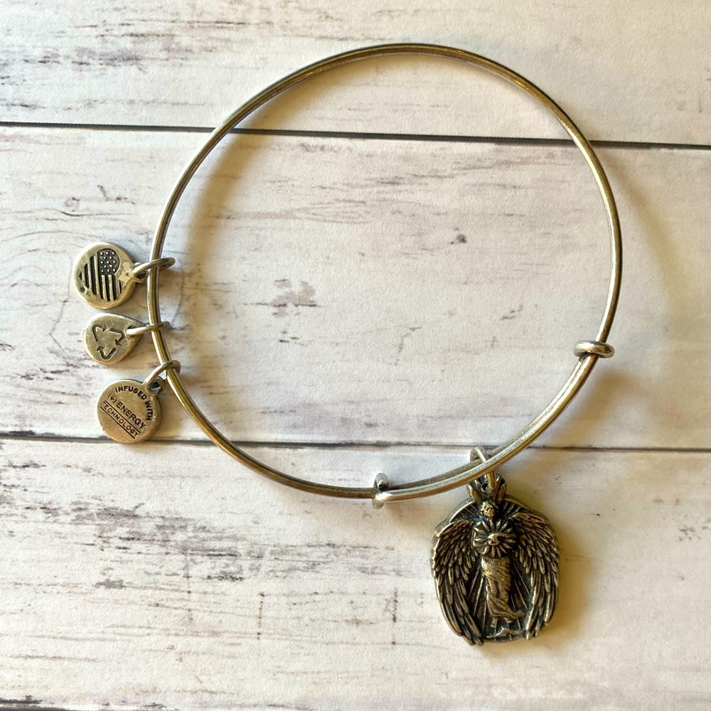 Alex and Ani Guardian Angel Charm Bracelet - “Guardian of Knowledge”